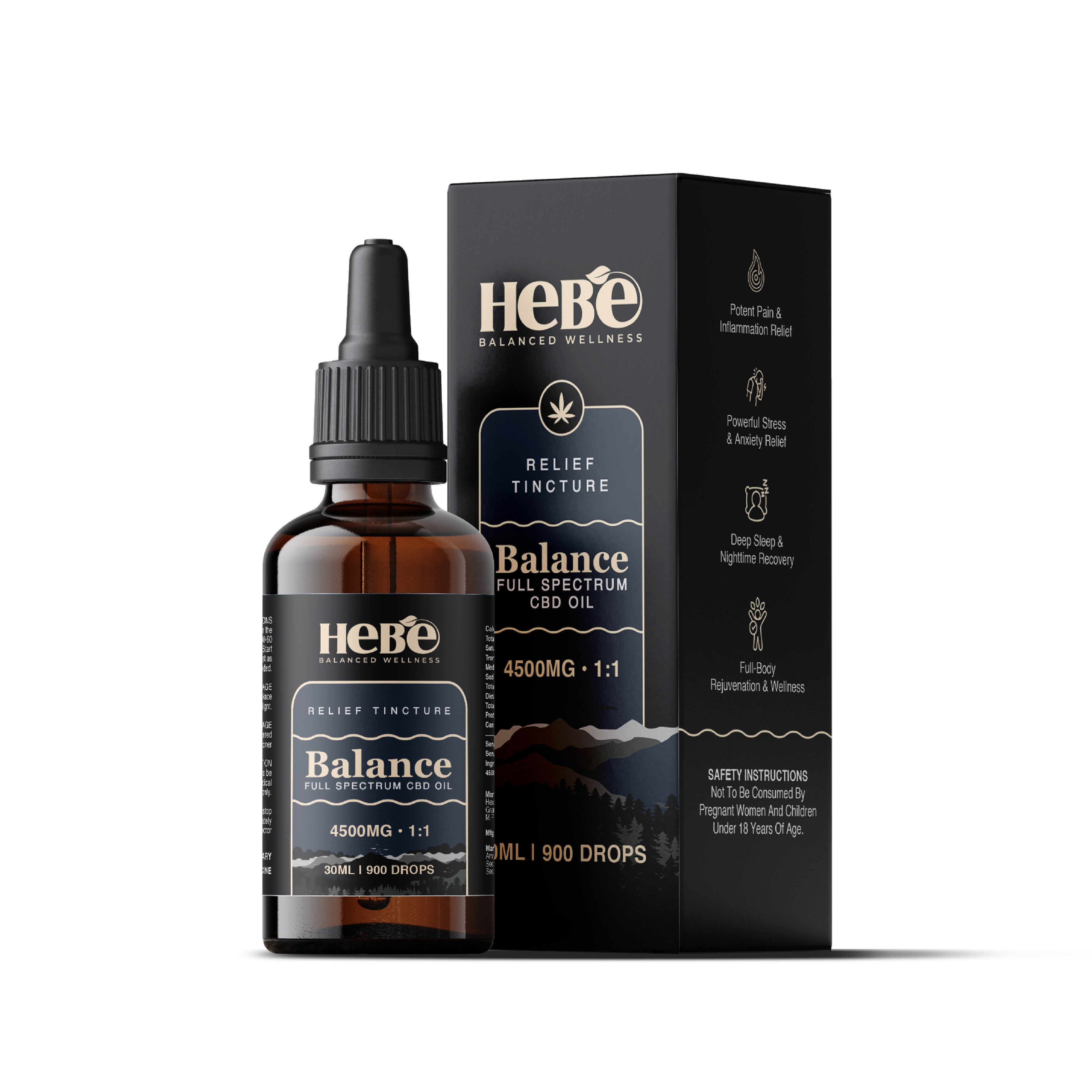 Hebe Balance 1:1 Full Spectrum Oil