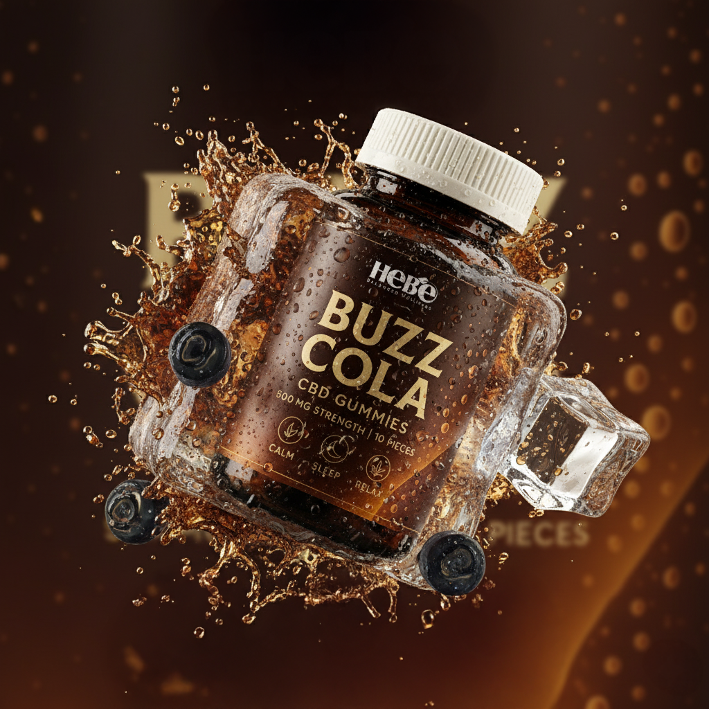 Hebe Buzz Cola CBD THC Gummies